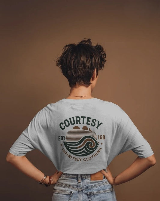 "Coastal Infinity" Graphic T-Shirt – Courtesy Edition 168