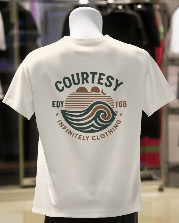 "Coastal Infinity" Graphic T-Shirt – Courtesy Edition 168