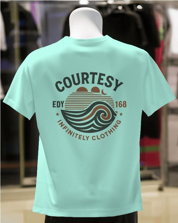 "Coastal Infinity" Graphic T-Shirt – Courtesy Edition 168