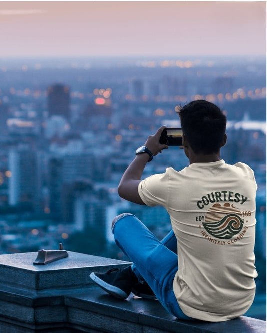 "Coastal Infinity" Graphic T-Shirt – Courtesy Edition 168