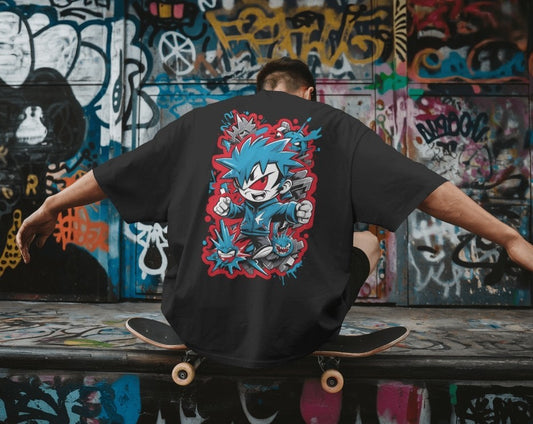 BLAST KID | Power Mode Street Tee – Level Up & Strike Hard