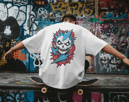 VOLT FREAK | Shockwave Skull Tee – Street Voltage Drop
