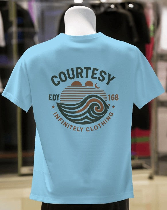 "Coastal Infinity" Graphic T-Shirt – Courtesy Edition 168
