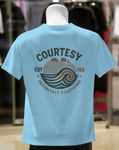 "Coastal Infinity" Graphic T-Shirt – Courtesy Edition 168