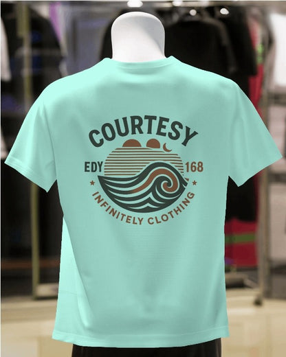 "Coastal Infinity" Graphic T-Shirt – Courtesy Edition 168