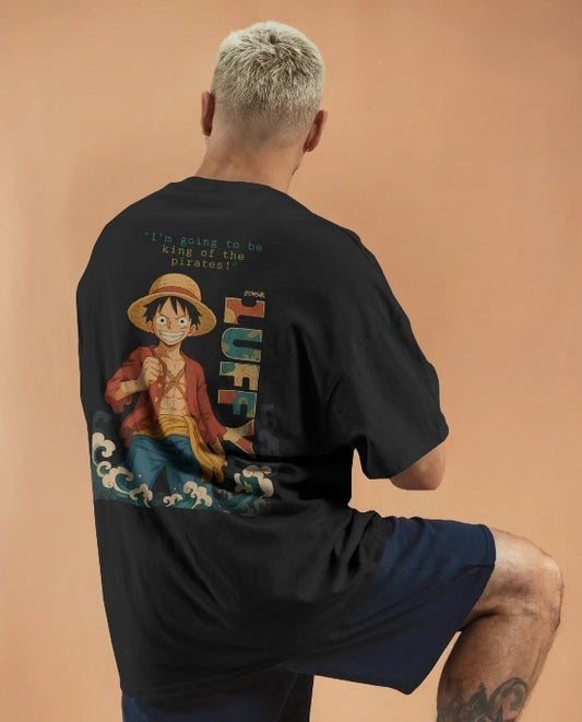 “Luffy – King of the Pirates” Oversized TEE